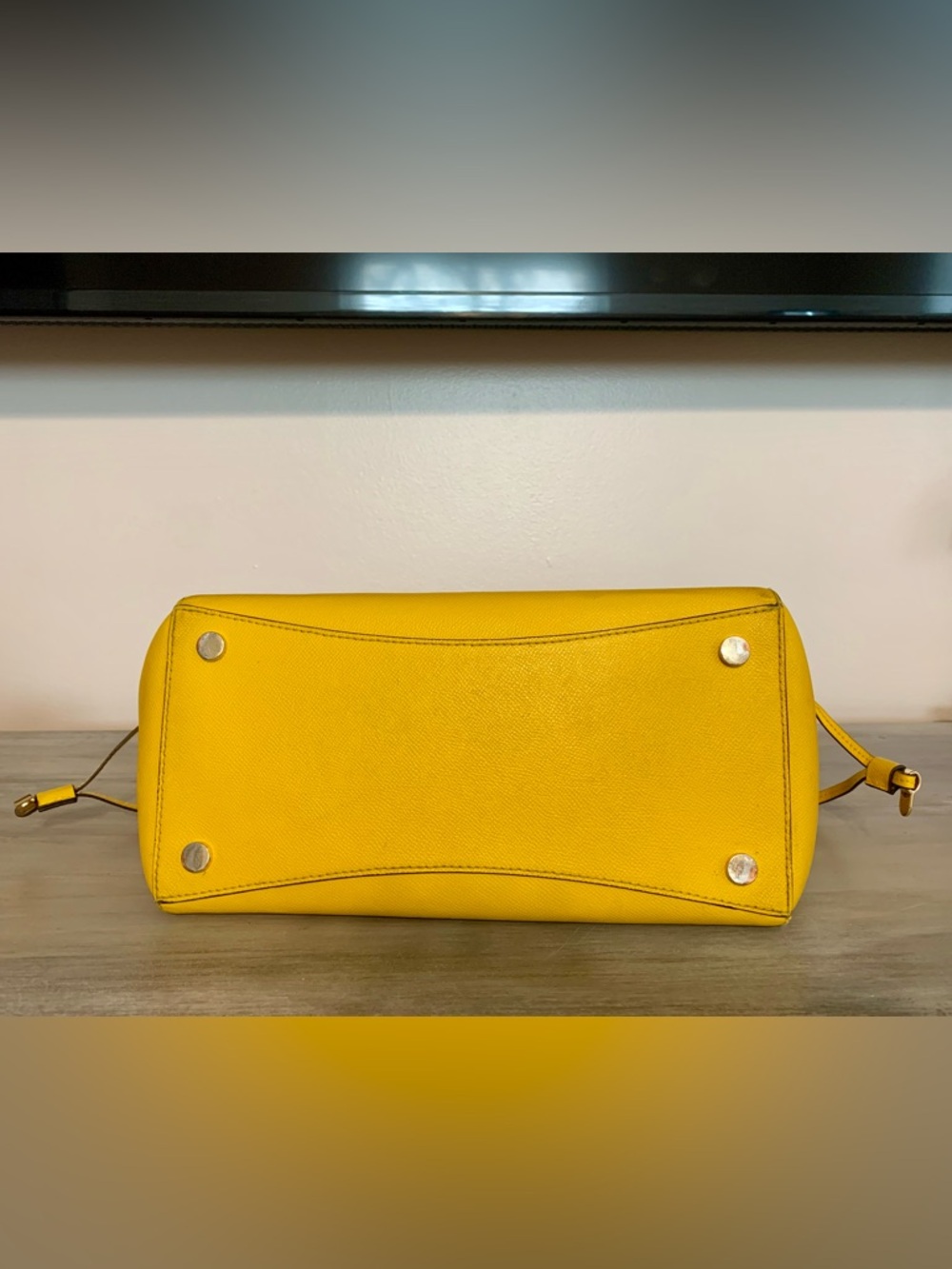 Michael Kors bag Yellow Saffiano Tote should bag large purse designer handbag - Picture 4 of 17